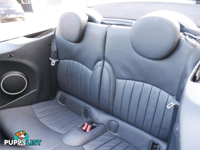 2011 MINI COOPER CABRIO R57MY11 2D CONVERTIBLE