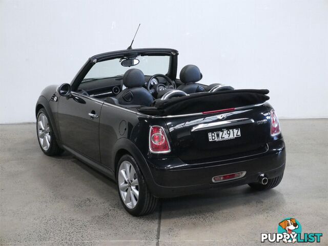 2011 MINI COOPER CABRIO R57MY11 2D CONVERTIBLE
