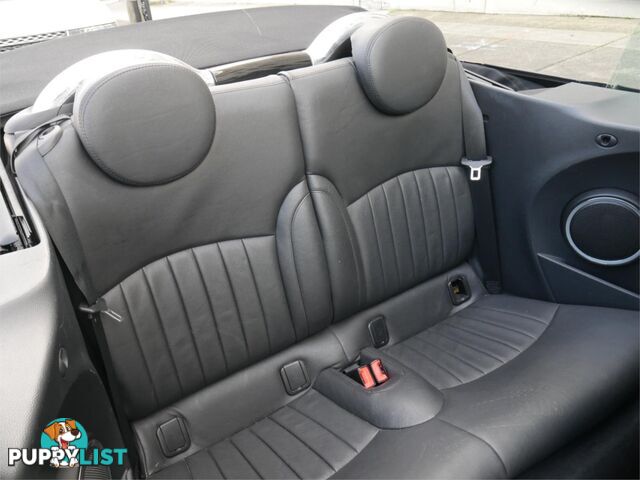 2011 MINI COOPER CABRIO R57MY11 2D CONVERTIBLE