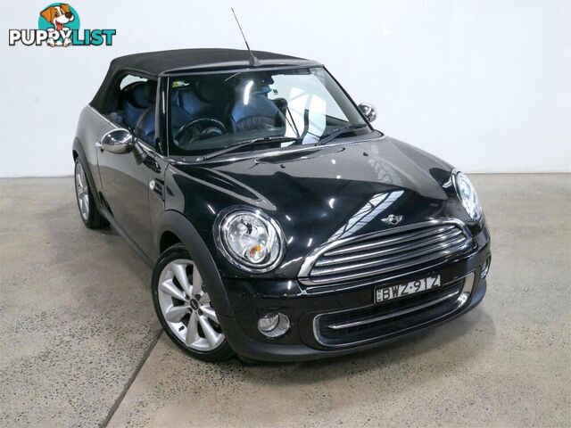 2011 MINI COOPER CABRIO R57MY11 2D CONVERTIBLE