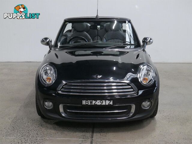 2011 MINI COOPER CABRIO R57MY11 2D CONVERTIBLE