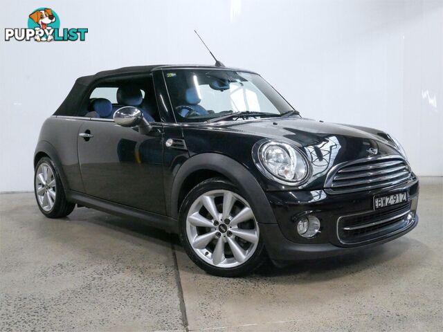 2011 MINI COOPER CABRIO R57MY11 2D CONVERTIBLE