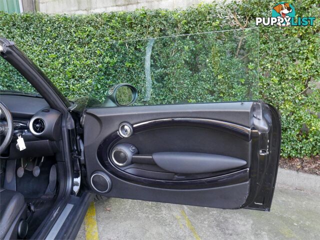 2011 MINI COOPER CABRIO R57MY11 2D CONVERTIBLE