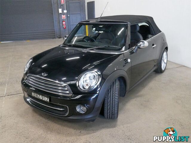 2011 MINI COOPER CABRIO R57MY11 2D CONVERTIBLE