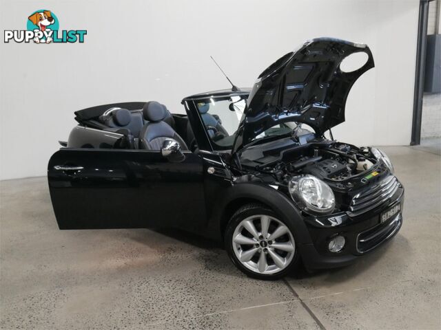 2011 MINI COOPER CABRIO R57MY11 2D CONVERTIBLE