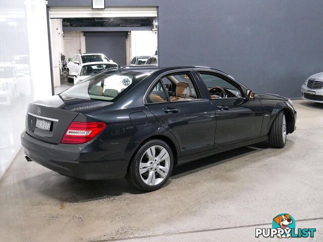 2012 MERCEDES-BENZ C200 BE W204MY12 4D SEDAN