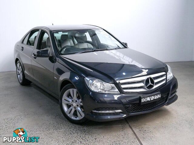 2012 MERCEDES-BENZ C200 BE W204MY12 4D SEDAN