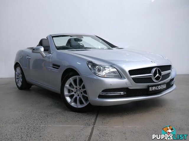 2013 MERCEDES-BENZ SLK 200BE R172 2D CONVERTIBLE