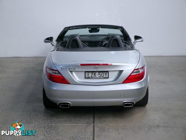 2013 MERCEDES-BENZ SLK 200BE R172 2D CONVERTIBLE