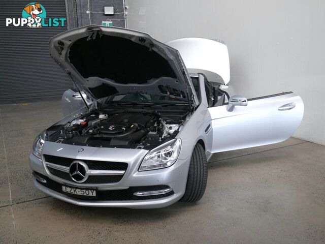 2013 MERCEDES-BENZ SLK 200BE R172 2D CONVERTIBLE