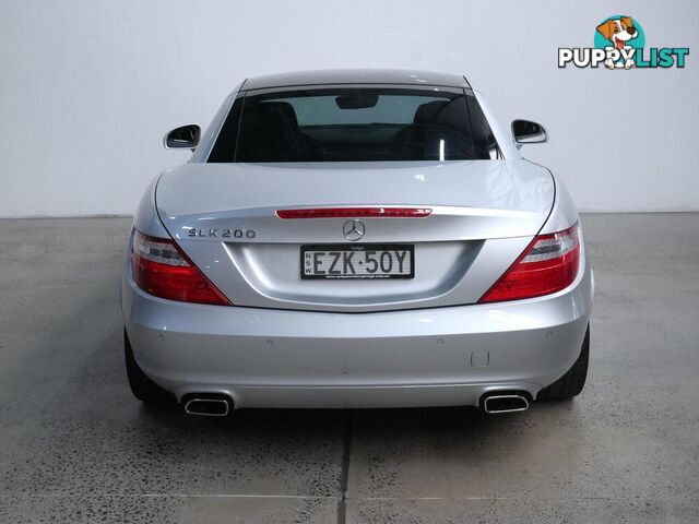 2013 MERCEDES-BENZ SLK 200BE R172 2D CONVERTIBLE