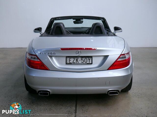 2013 MERCEDES-BENZ SLK 200BE R172 2D CONVERTIBLE