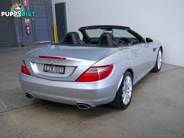 2013 MERCEDES-BENZ SLK 200BE R172 2D CONVERTIBLE