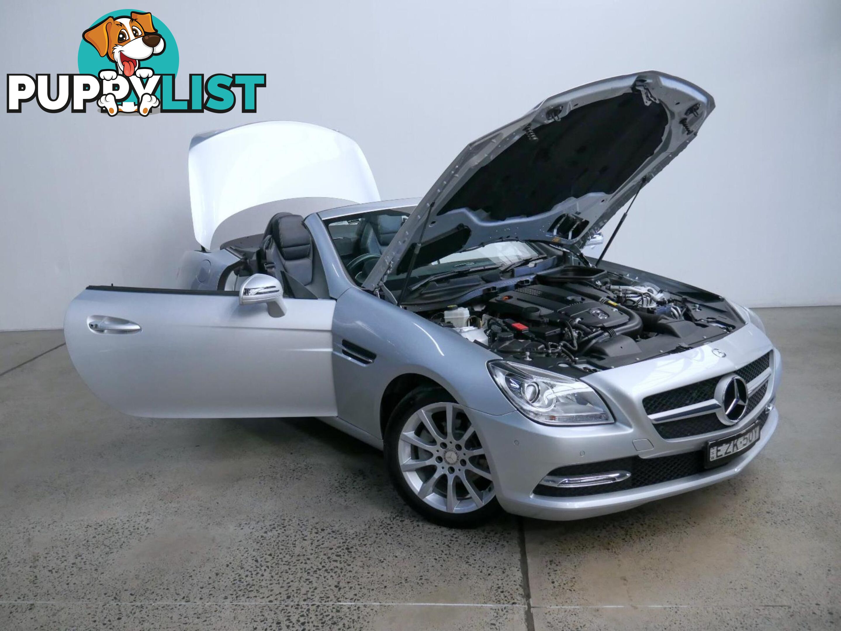 2013 MERCEDES-BENZ SLK 200BE R172 2D CONVERTIBLE