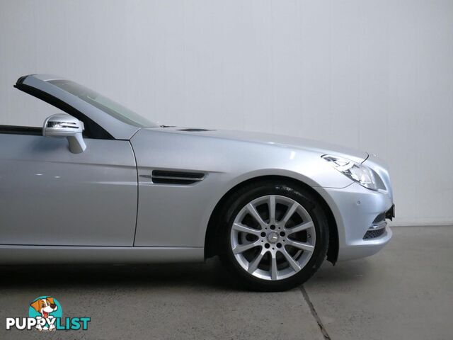 2013 MERCEDES-BENZ SLK 200BE R172 2D CONVERTIBLE