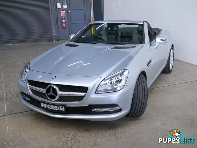 2013 MERCEDES-BENZ SLK 200BE R172 2D CONVERTIBLE