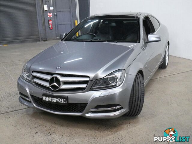 2012 MERCEDES-BENZ C250 SPORTBE C204MY12 2D COUPE