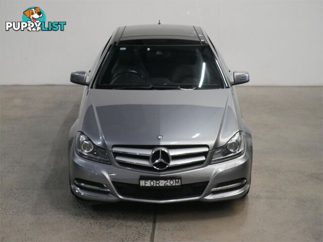 2012 MERCEDES-BENZ C250 SPORTBE C204MY12 2D COUPE
