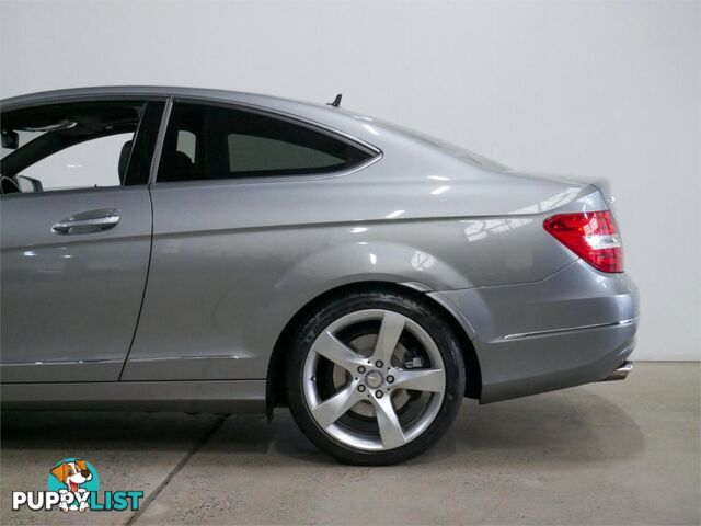 2012 MERCEDES-BENZ C250 SPORTBE C204MY12 2D COUPE