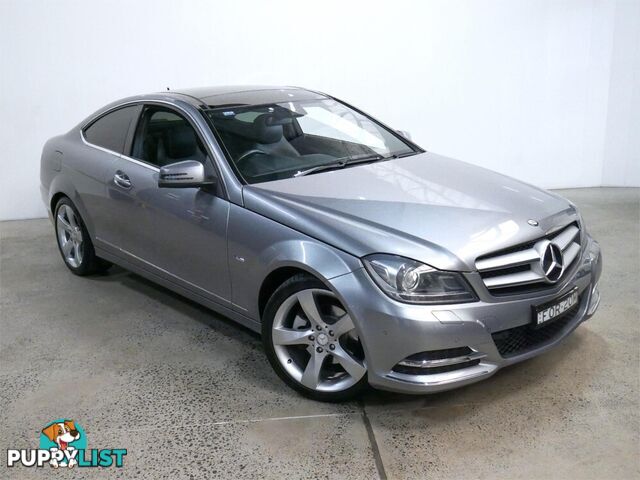 2012 MERCEDES-BENZ C250 SPORTBE C204MY12 2D COUPE