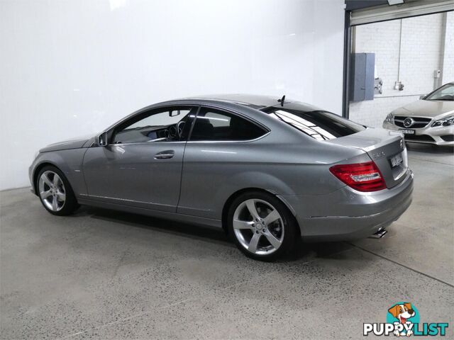 2012 MERCEDES-BENZ C250 SPORTBE C204MY12 2D COUPE