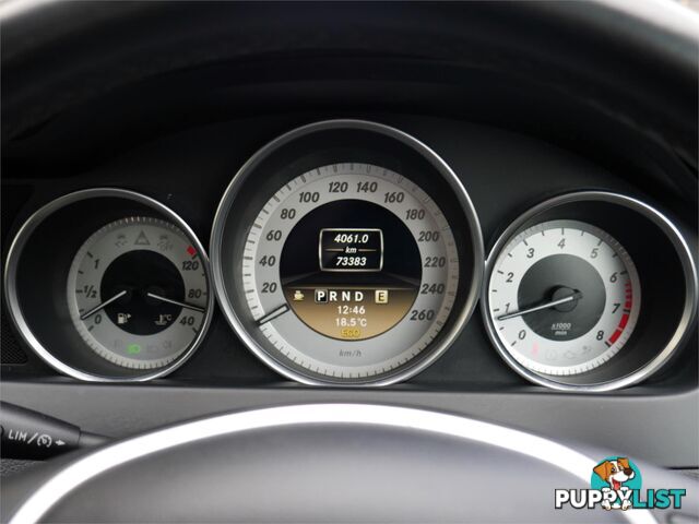 2012 MERCEDES-BENZ C250 SPORTBE C204MY12 2D COUPE