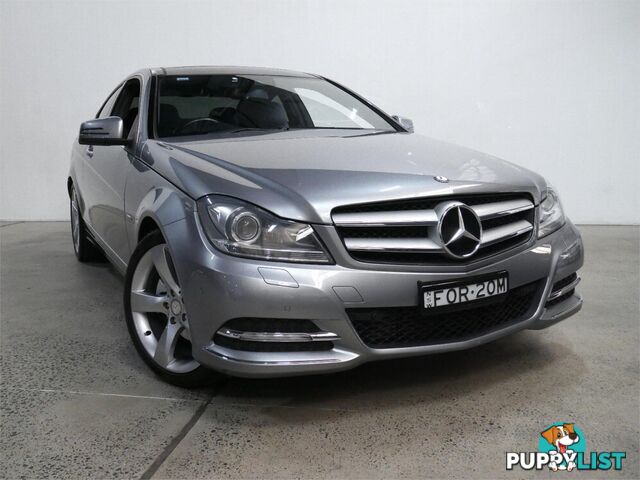 2012 MERCEDES-BENZ C250 SPORTBE C204MY12 2D COUPE