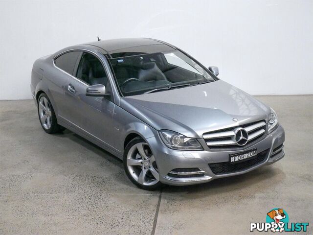 2012 MERCEDES-BENZ C250 SPORTBE C204MY12 2D COUPE