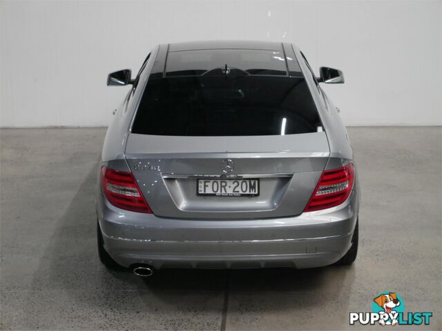 2012 MERCEDES-BENZ C250 SPORTBE C204MY12 2D COUPE