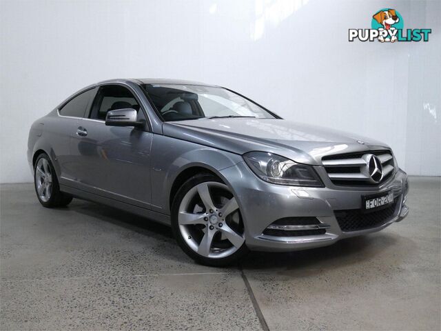 2012 MERCEDES-BENZ C250 SPORTBE C204MY12 2D COUPE