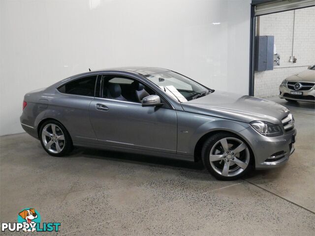 2012 MERCEDES-BENZ C250 SPORTBE C204MY12 2D COUPE