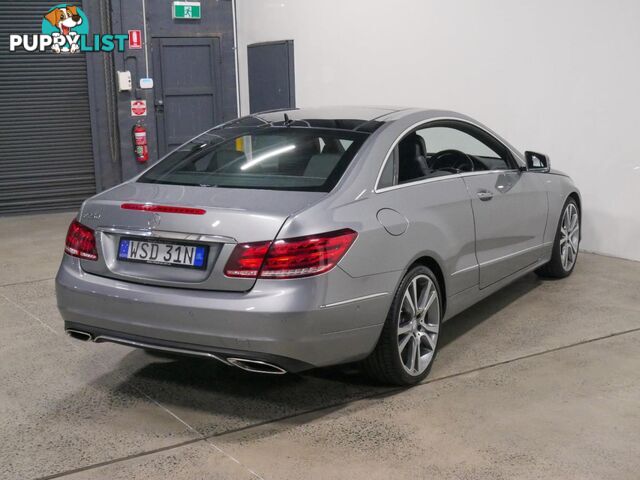 2013 MERCEDES-BENZ E250  207MY13 2D COUPE