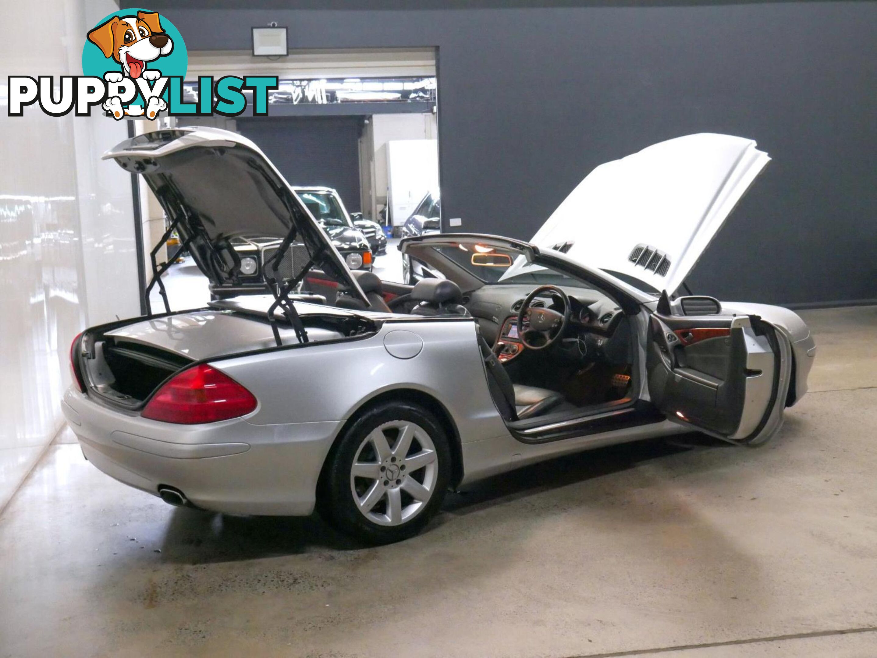 2004 MERCEDES-BENZ SL350  R230 2D CONVERTIBLE