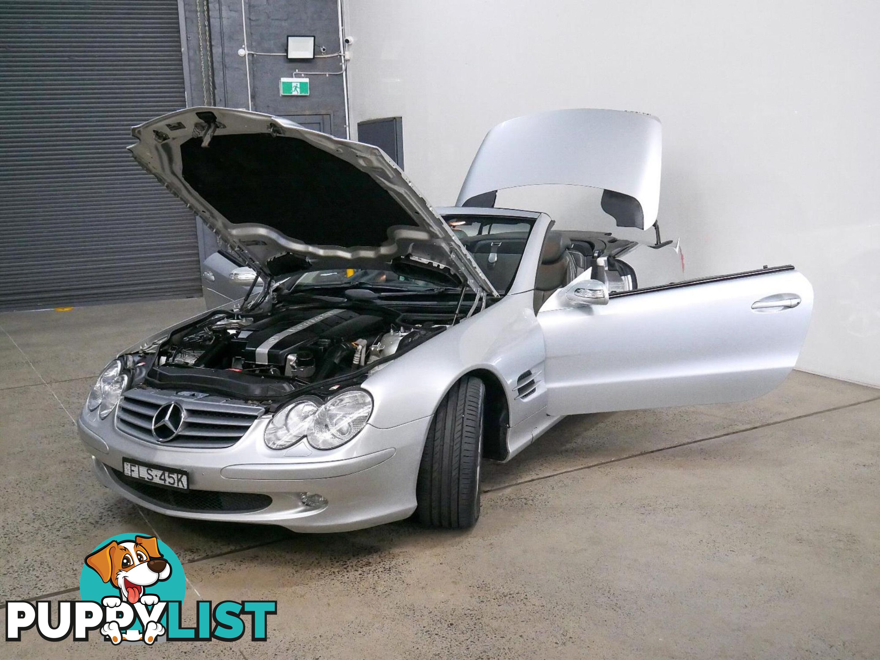 2004 MERCEDES-BENZ SL350  R230 2D CONVERTIBLE