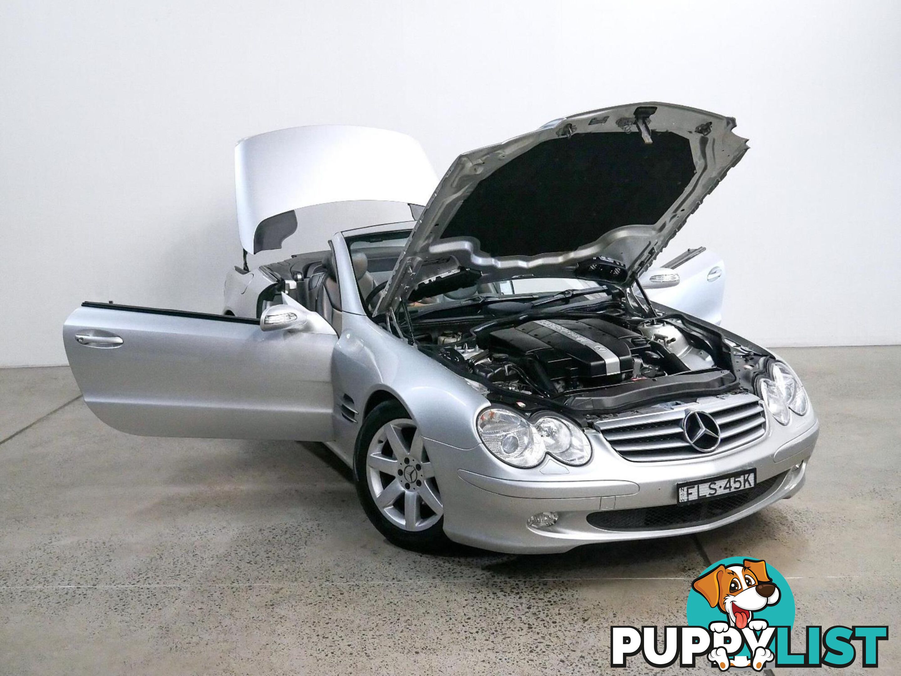 2004 MERCEDES-BENZ SL350  R230 2D CONVERTIBLE