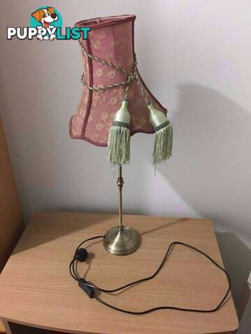 Antique art deco style lamp