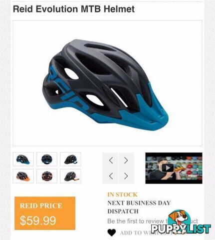 Reid Evolution MTB Helmet