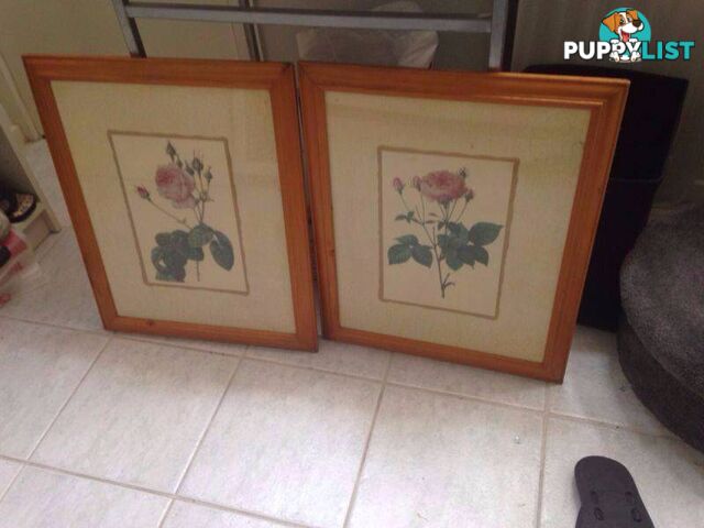 Twin set of large photo frame