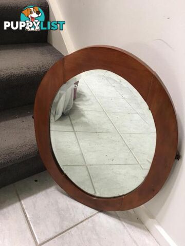 Large Oval Mirror