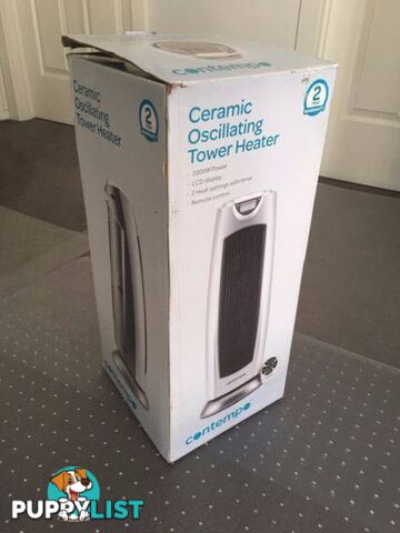 Ceramic oscillating Tower Fan Heater