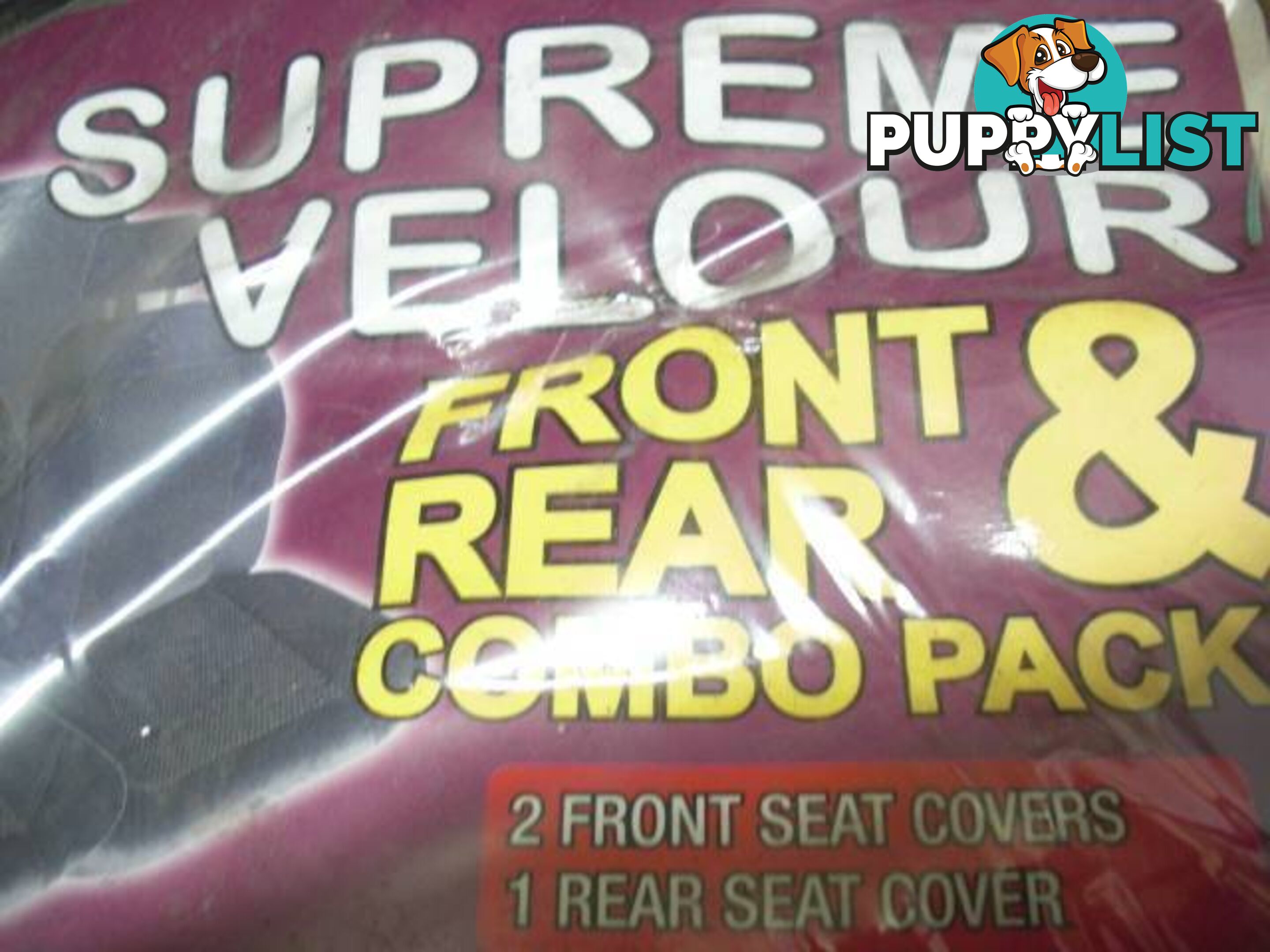 NEW SILVER SERIES CAR SEAT COVERS 2 FRONT 1X REAR