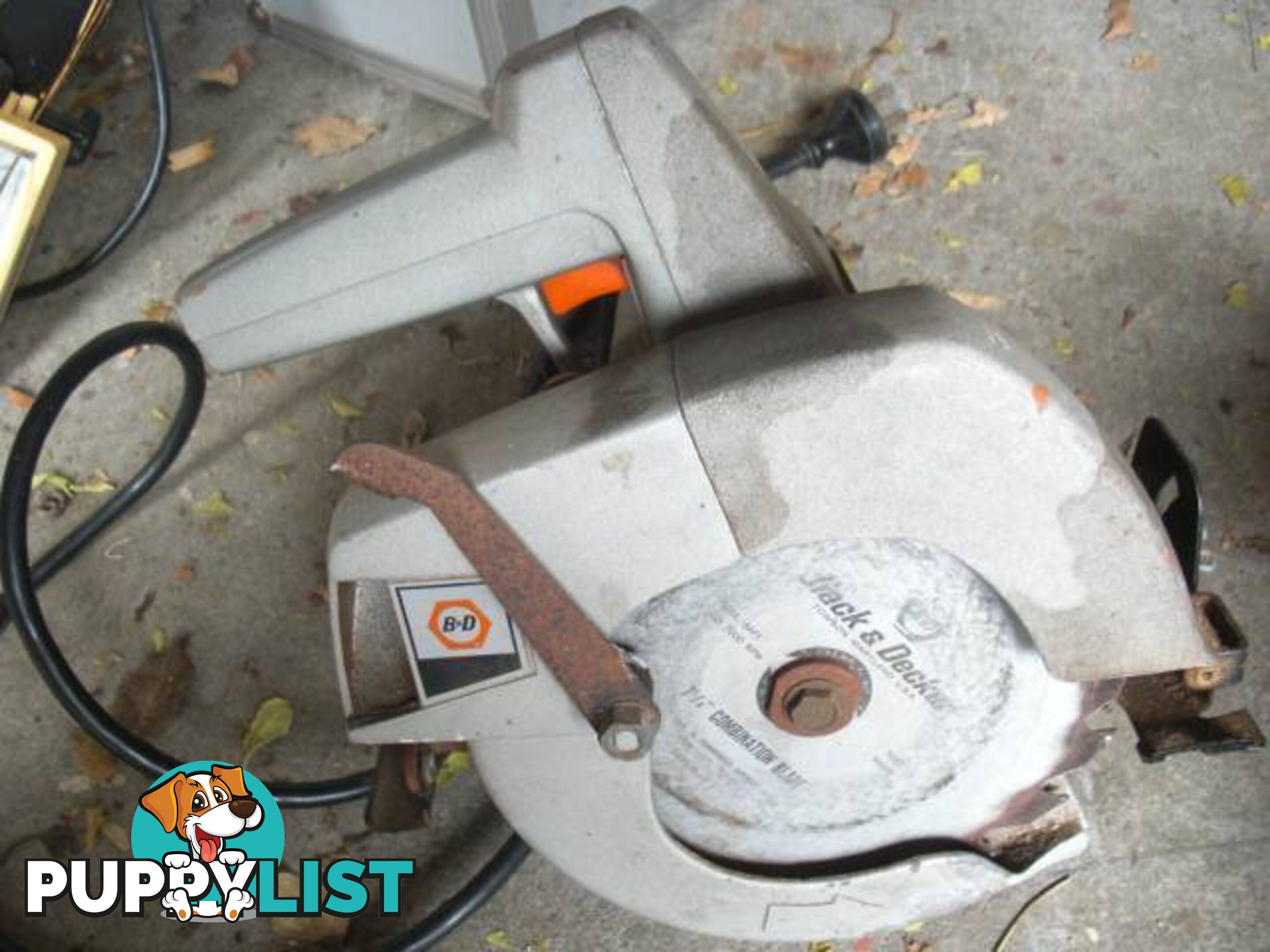 Black & Decker 7301 Type A Circular Saw MADE IN AMERICA MODEL 10