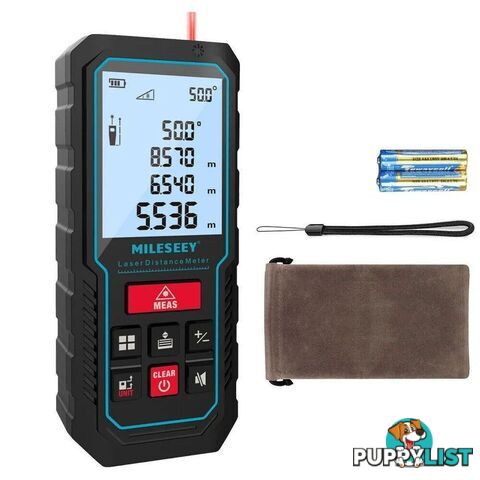 Portable Distance Laser Measuring Device, 2024 model. 125 meters range.