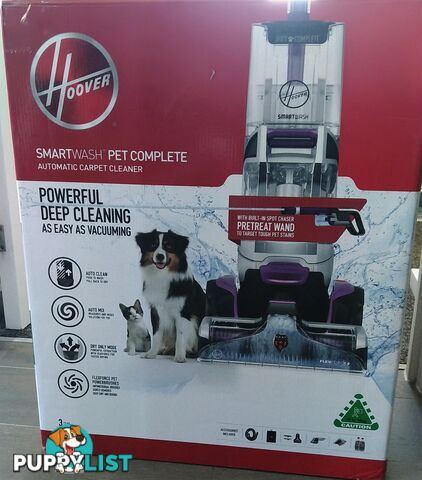 Hoover Smart Wash, Complete auto Pet Carpet Washer.