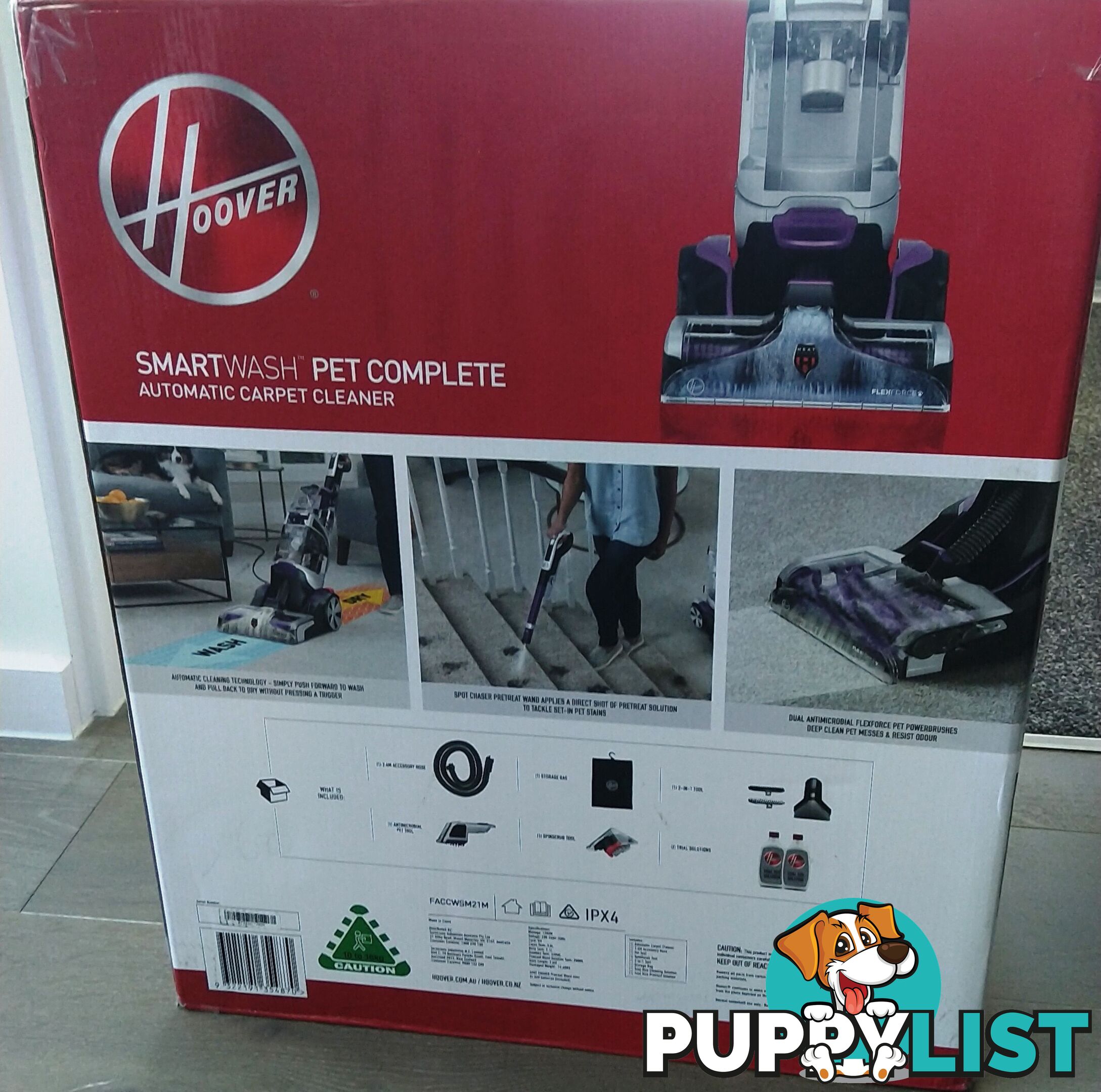 Hoover Smart Wash, Complete auto Pet Carpet Washer.