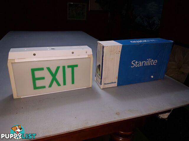 exit sign lights