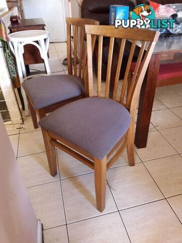 2 x new dining chairs