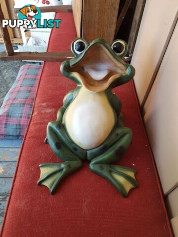 Jolly green frog