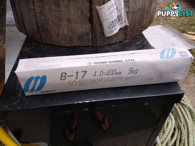 welding rods 4mm 5kg x3 boxes