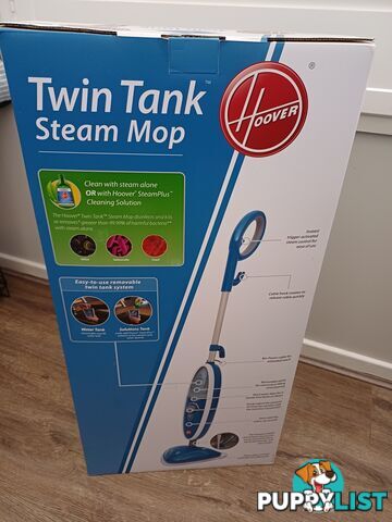 Hoover twin tank steam mop